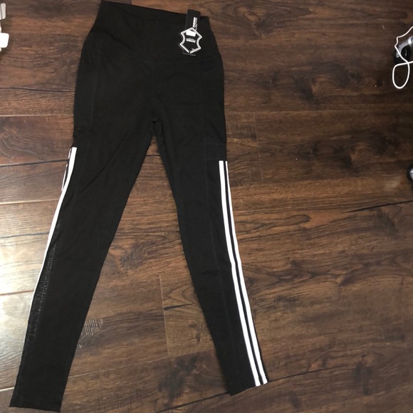 black striped leggings - Picture 1 of 1